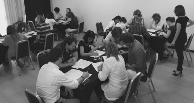 Momenti di laboratorio (Foto courtesy de La Grande Differenza)