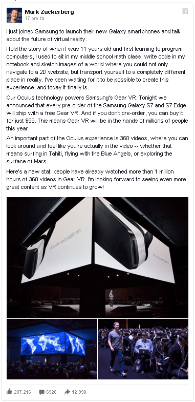 Zuckerberg World Mobile Congress