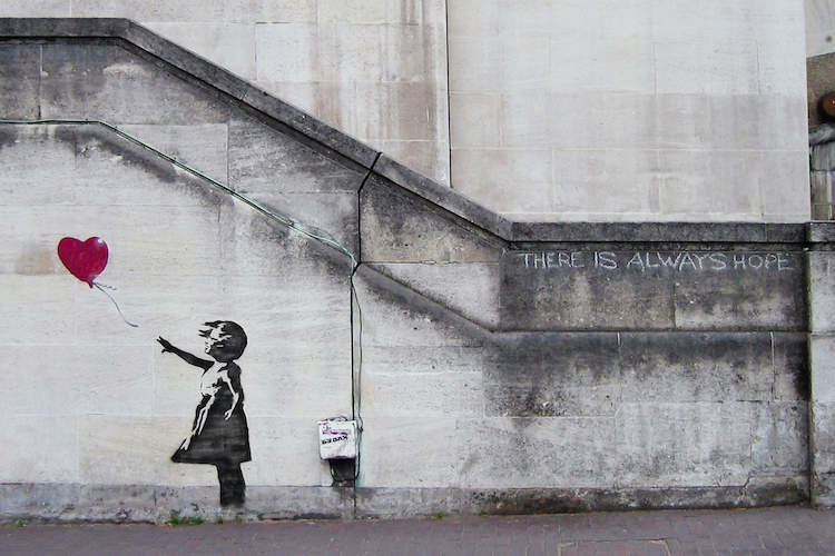 Bansky Balloon Girl